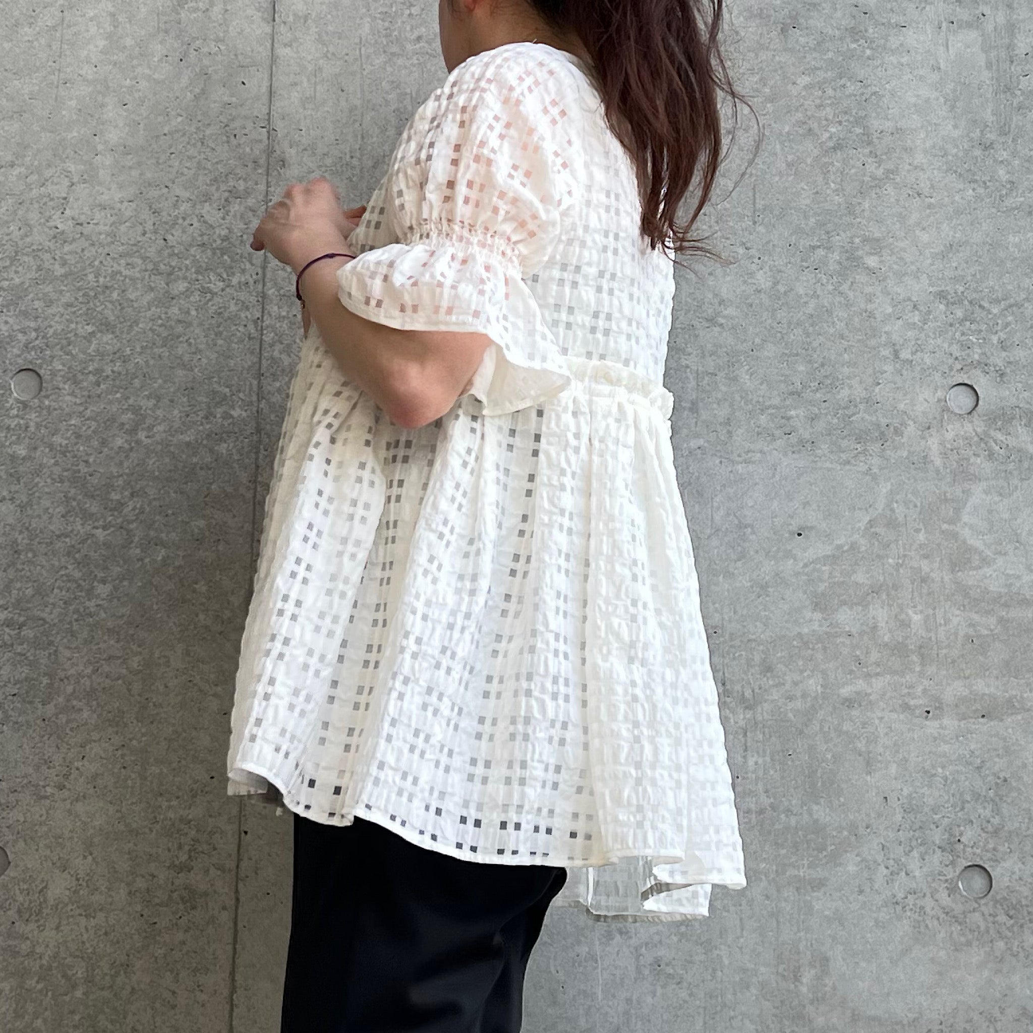SONO LIMITED STORE ブルーミングナウプルオーバー MORE SALE】【返品不可】【SONO】ﾀﾞﾌﾞﾙﾌﾚｱﾊｲﾌﾞﾘｯﾄﾉｰｽﾘｰﾌﾞﾌﾟﾙ